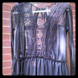 Free people Sheer top